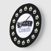 Fußball-Coach Danke, Balls Große Wanduhr (Winkel)