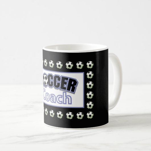 Fußball-Coach Danke, Balls Kaffeetasse (VorderseiteRechts)