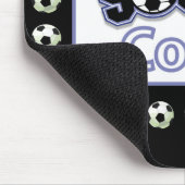 Fußball-Coach Danke, Balls Mousepad (Ecke)