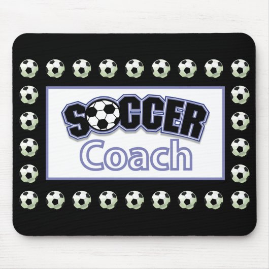 Fußball-Coach Danke, Balls Mousepad (Vorne)