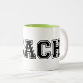 Fußball-Coach Dankeschön Geschenk Kaffee Tee Tasse (VorderseiteRechts)