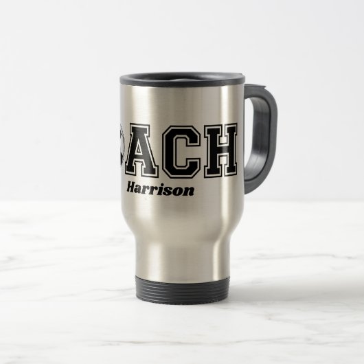 Fußball-Coach Dankeschön Geschenk Kaffee Tee Tasse (VorderseiteRechts)