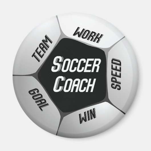 Fußball-Coach dankt Groß Ball Magnet (Vorne)