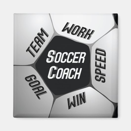 Fußball-Coach dankt Groß Ball Magnet (Vorne)