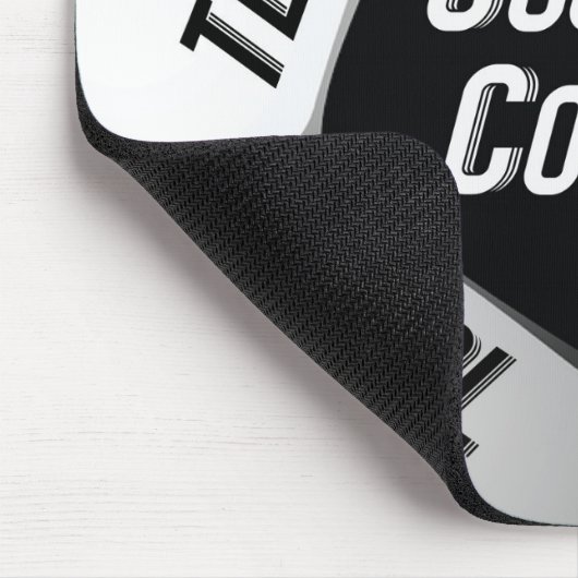 Fußball-Coach dankt Groß Ball Mousepad (Ecke)