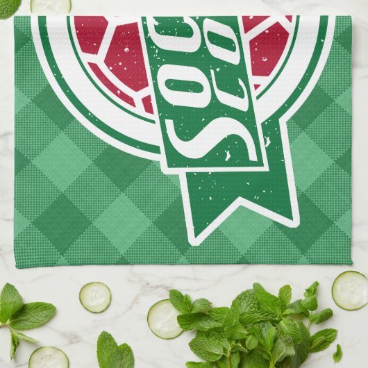 Fußball-Coach Handtuch (Gefaltet)