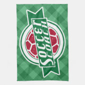 Fußball-Coach Handtuch (Vertikal)