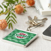 Fußball-Coach - individuell anpassbarer Keyring Schlüsselanhänger (Seite)