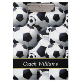 Fußball-Coach Personalisiert Klemmbrett (Vorderseite)