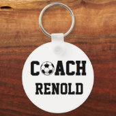 Fußball-Coach Personalisiert Schlüsselanhänger (Vorderseite)