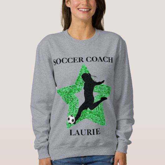 Fußball-Coach Sweatshirt (Vorderseite)