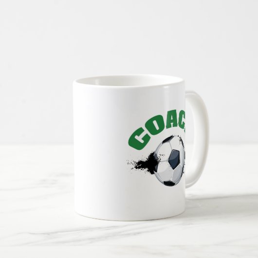 Fußball-Coach-Tasse Kaffeetasse (VorderseiteRechts)