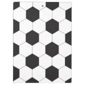 Fußball-Coach zurück zur Schule Klemmbrett (Rückseite)