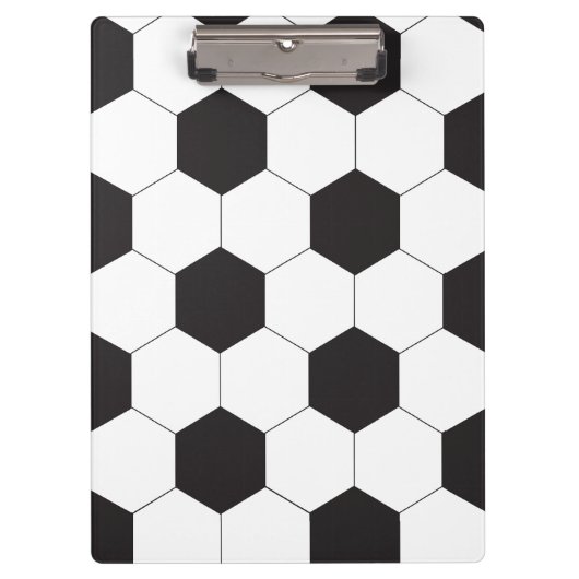 Fußball-Coach zurück zur Schule Klemmbrett (Vorderseite)