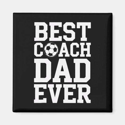 Fußball-Coaching-Legende Bester Trainer Dad Ever S Magnet (Vorne)