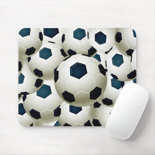 FUSSBALL-COLLAGE MOUSEPAD (Mit Mouse)