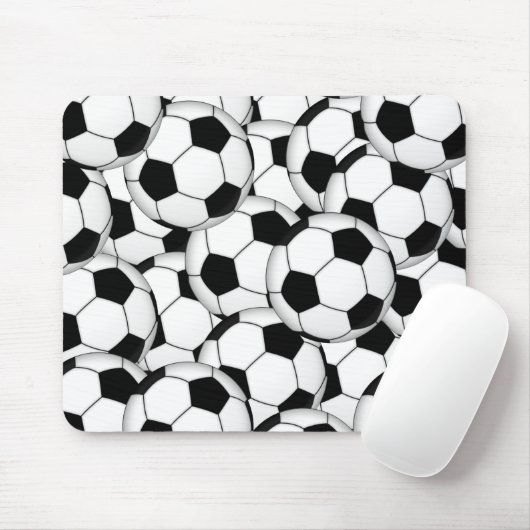 Fußball-Collage Mousepad (Mit Mouse)
