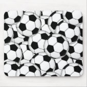Fußball-Collage Mousepad (Vorne)