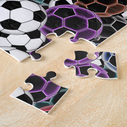 Fußball-Collage Puzzle (Seite)