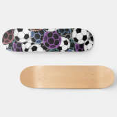 Fußball-Collage Skateboard (Horizontal)