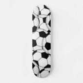 Fußball-Collage Skateboard (Vorderseite)