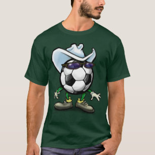 Fußball-Cowboy T-Shirt