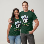 Fußball-Cowboy T-Shirt (Unisex)