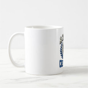 Fußball-Credit-Score-Vintage-Trophäe Kaffeetasse