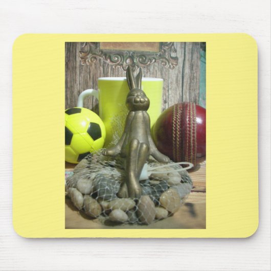 Fußball-Cricket-Zuschauer Mousepad (Vorne)