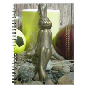 Fußball-Cricket-Zuschauer Notizblock