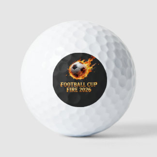 Fußball-Cup-Feuer 2026 Weltmeisterschaft Fußball Golfball