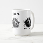 Fußball-Cup Kaffeetasse (VorderseiteRechts)