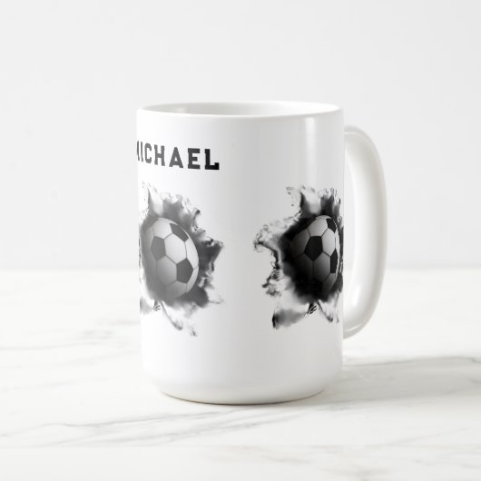 Fußball-Cup Kaffeetasse (VorderseiteRechts)