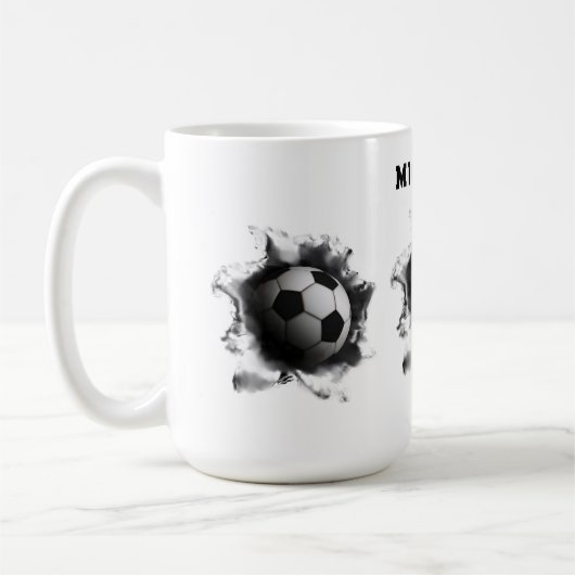Fußball-Cup Kaffeetasse (Links)