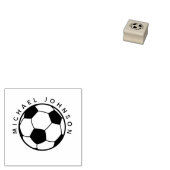 Fußball Custom Name Sport Gummistempel (Stempel)