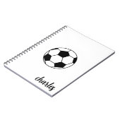 Fußball Custom Notizblock (Linke Seite)