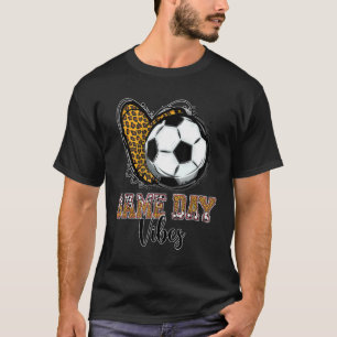Fußball Damen Männer Kinder Spieltag Vibes Fußball T-Shirt