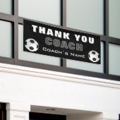 Fußball Danke Trainer Banner (Äußeres Gebäude)