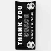 Fußball Danke Trainer Banner (Vertikal)