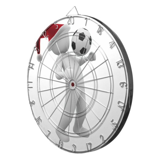 Fußball Dartscheibe (Vorderseite rechts)