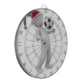 Fußball Dartscheibe (Vorderseite Links)