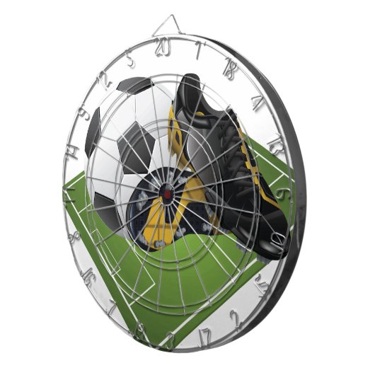 Fußball-Dartscheibe Dartscheibe (Vorderseite rechts)