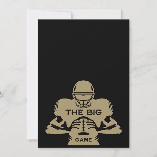 Fußball Das große Party des Game TV Ankündigung (Rückseite)