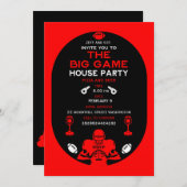 Fußball Das große Party des Game TV Ankündigung (Vorne/Hinten)