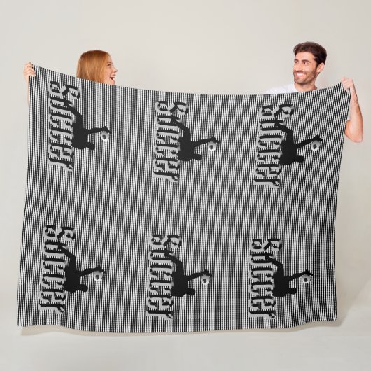Fußball Das Spiel, große Fleece-Decke Fleecedecke (Beispiel)