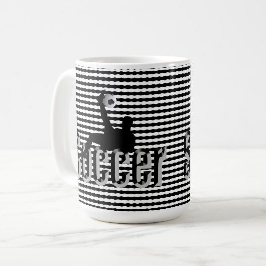 Fußball Das Spiel, Kaffee-Tasse Kaffeetasse (Vorderseite Links)