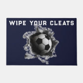 Fußball-Dekor Fußmatte (Vorderseite)