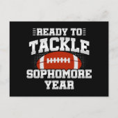 Fußball der 10. Klasse, bereit zur Rückkehr zur Sc Postkarte (Vorderseite)