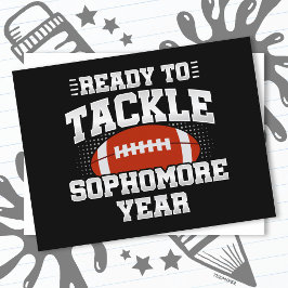 Fußball der 10. Klasse, bereit zur Rückkehr zur Sc Postkarte