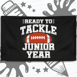 Fußball der 11. Klasse, bereit, wieder zur Schule Banner